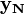 \mathbf{y_N}