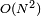 \scriptstyle O(N^2)