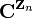 \mathbf{C}^{\mathbf{Z}_n}