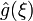 \hat{g}(\xi)