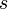 s \, 