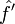 \hat{f}'