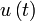 u\left(t\right)