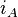 i_A  \,
