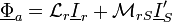  \underline \Phi_a = \mathcal{L}_r \underline I_r + \mathcal{M}_{rS} \underline I'_S \,