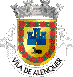 Coat of Arms of Alenquer (Alan-Kerk), in Portugal, which includes an Alaunt.